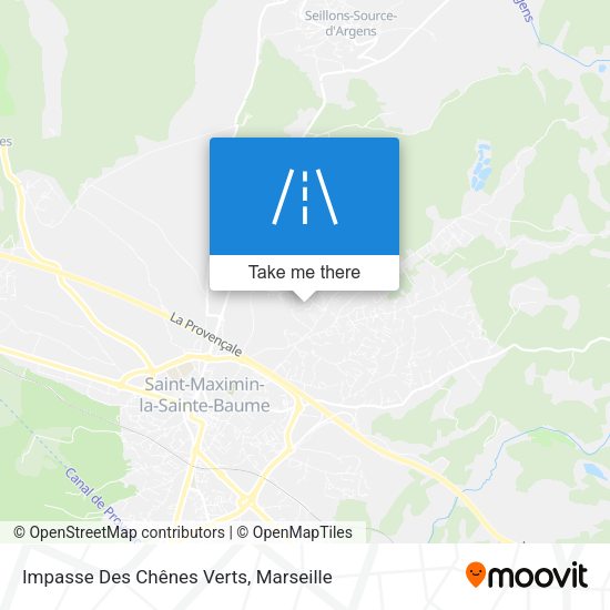 Impasse Des Chênes Verts map