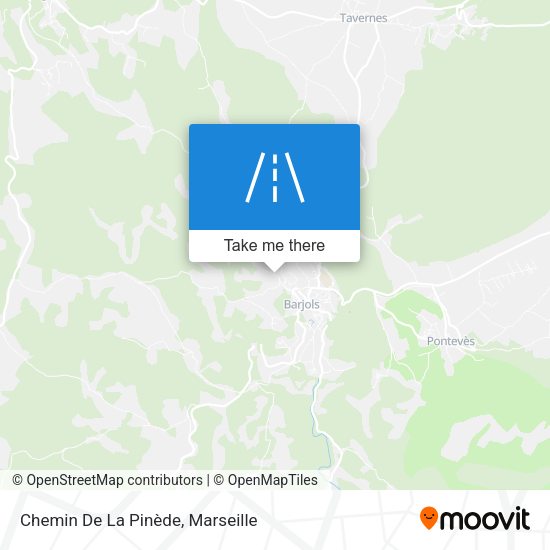 Chemin De La Pinède map
