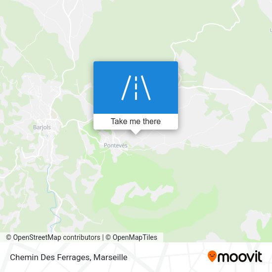 Chemin Des Ferrages map