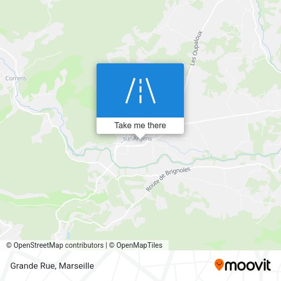 Grande Rue map