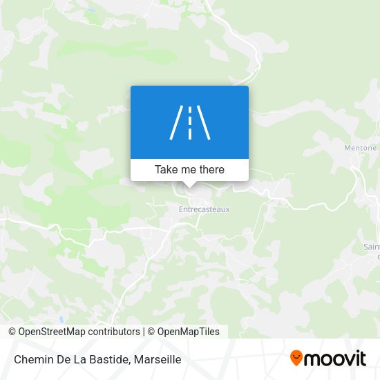 Chemin De La Bastide map