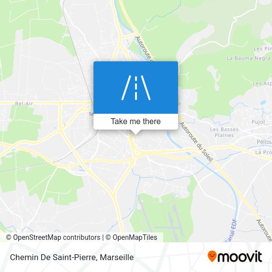 Chemin De Saint-Pierre map