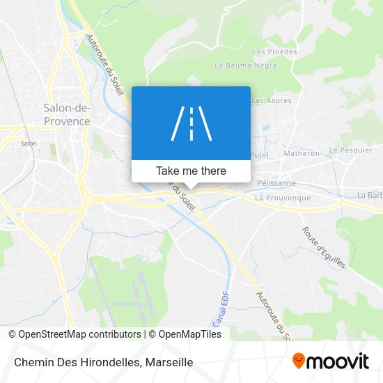 Chemin Des Hirondelles map