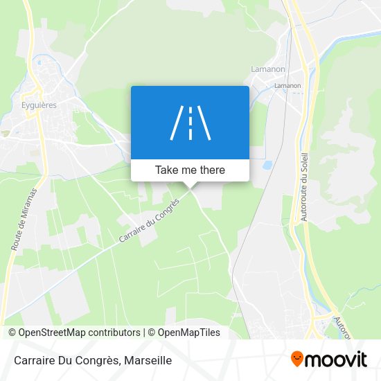 Carraire Du Congrès map