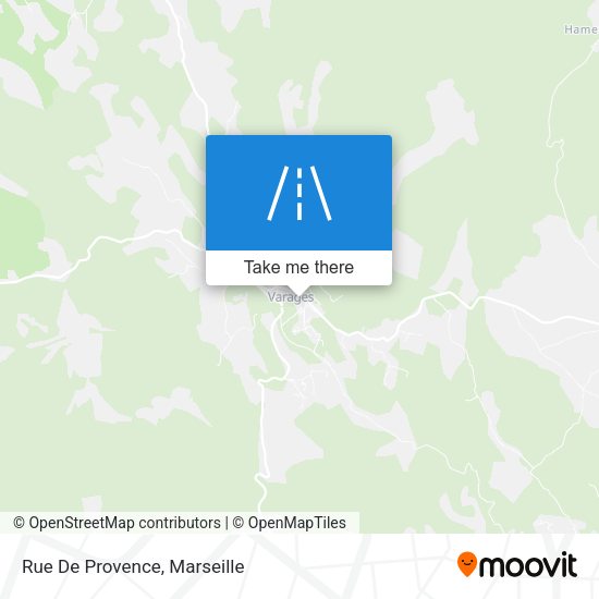 Rue De Provence map