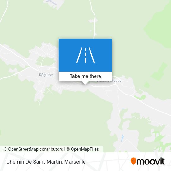 Chemin De Saint-Martin map