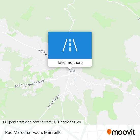 Rue Maréchal Foch map