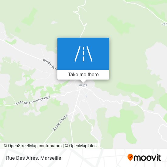 Rue Des Aires map