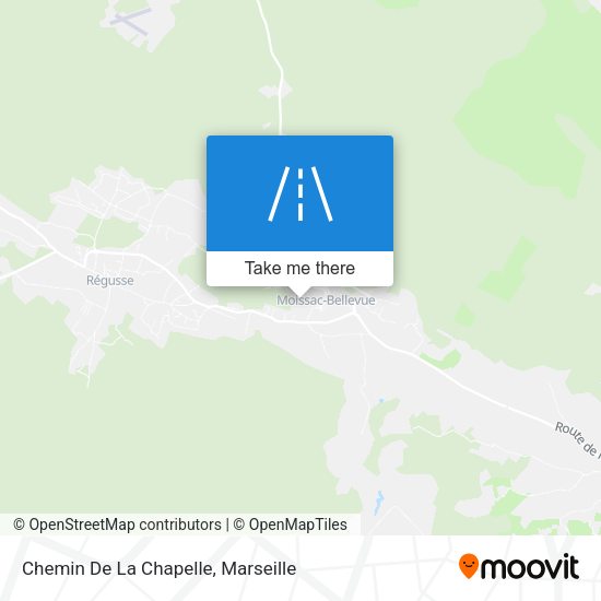 Chemin De La Chapelle map