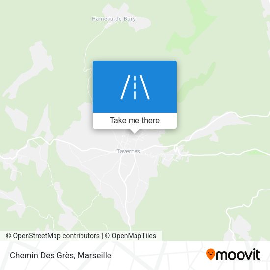 Chemin Des Grès map