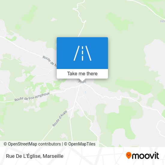 Rue De L'Église map
