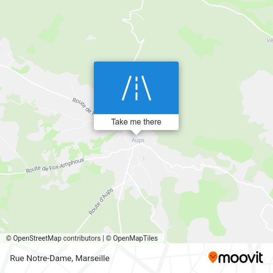 Rue Notre-Dame map