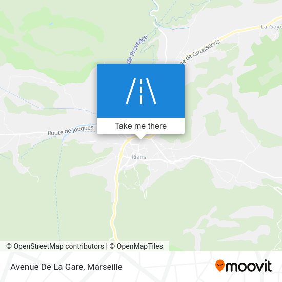 Avenue De La Gare map