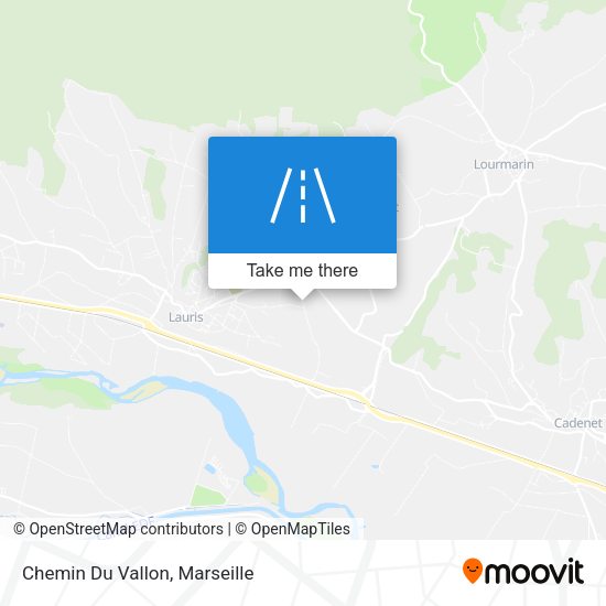 Chemin Du Vallon map