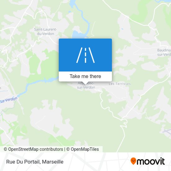 Rue Du Portail map