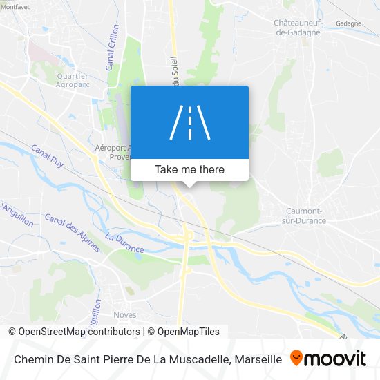 Chemin De Saint Pierre De La Muscadelle map