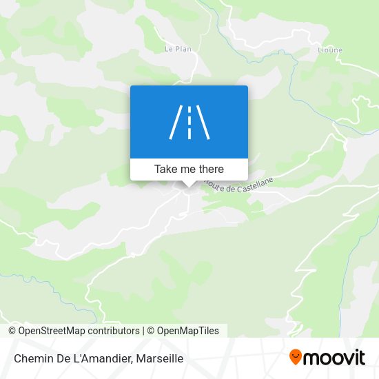 Chemin De L'Amandier map