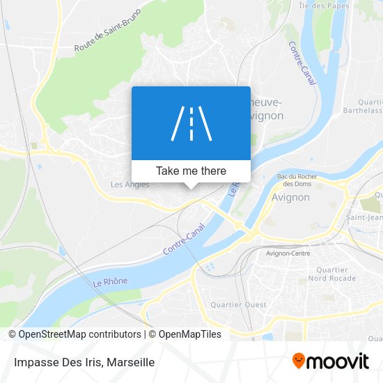 Impasse Des Iris map
