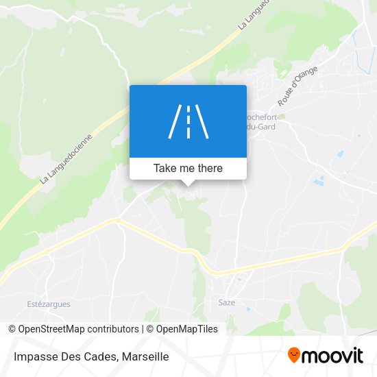 Impasse Des Cades map