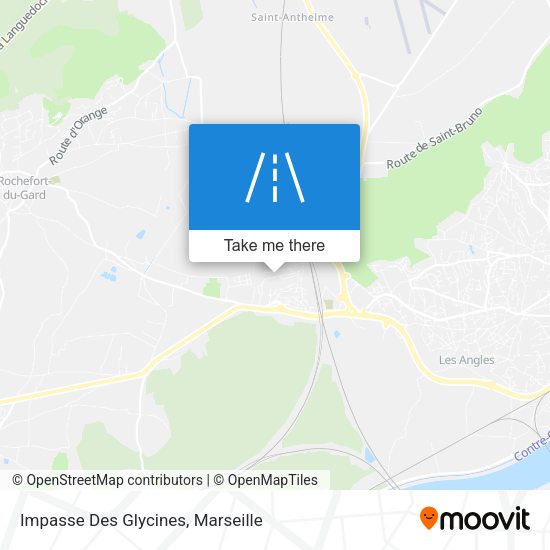 Impasse Des Glycines map