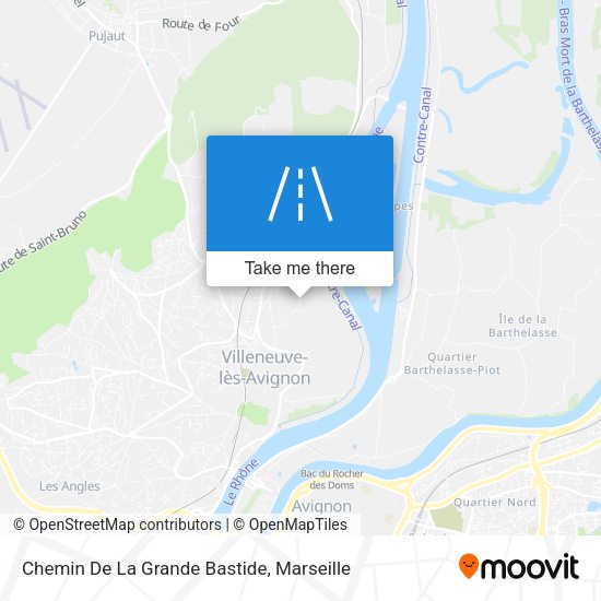 Chemin De La Grande Bastide map