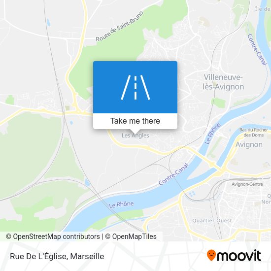 Rue De L'Église map