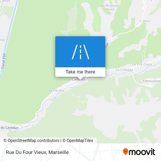 Rue Du Four Vieux map