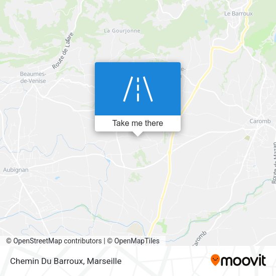 Chemin Du Barroux map