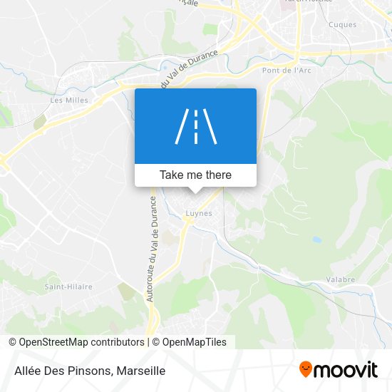 Allée Des Pinsons map