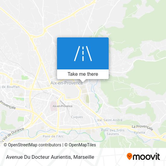 Avenue Du Docteur Aurientis map