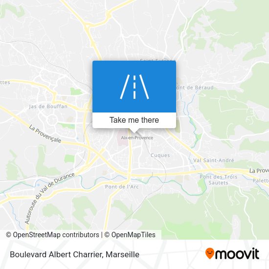 Boulevard Albert Charrier map