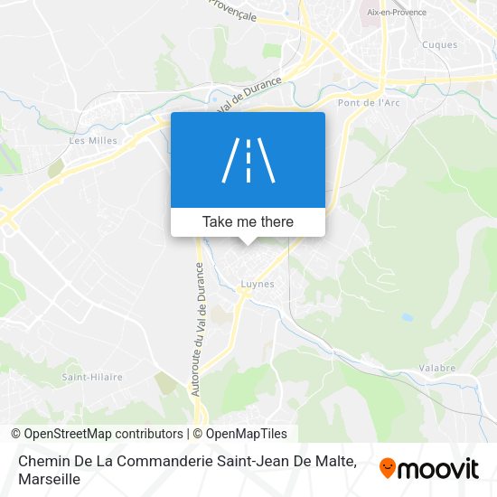 Chemin De La Commanderie Saint-Jean De Malte map