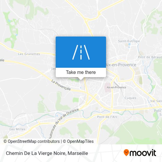 Chemin De La Vierge Noire map