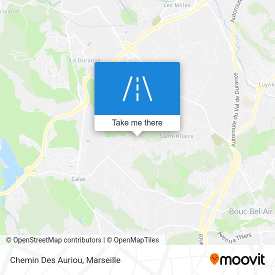 Chemin Des Auriou map