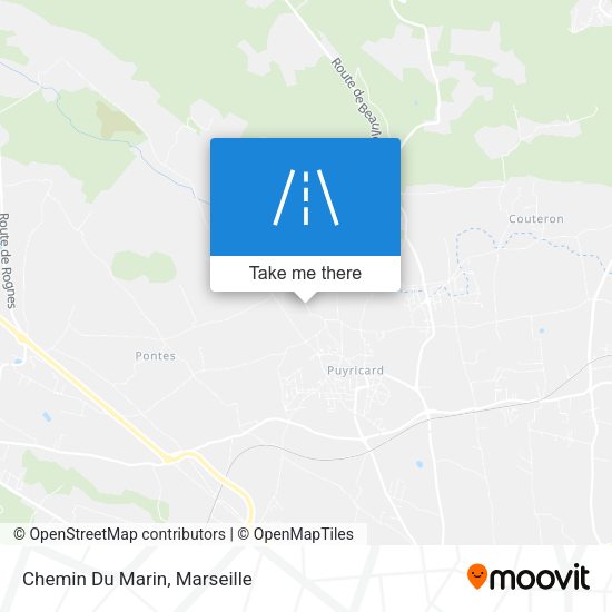Chemin Du Marin map