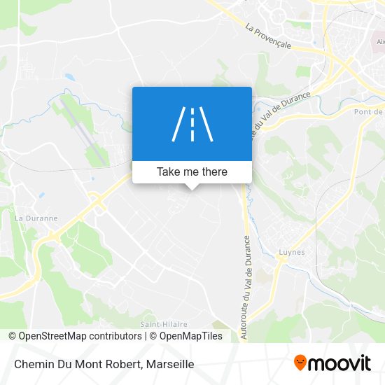 Chemin Du Mont Robert map