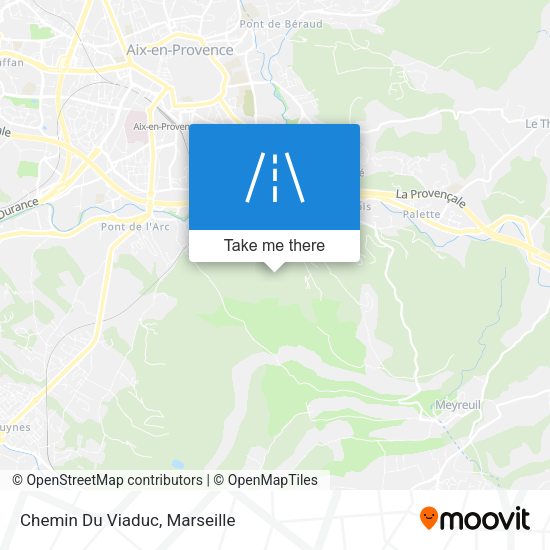 Chemin Du Viaduc map