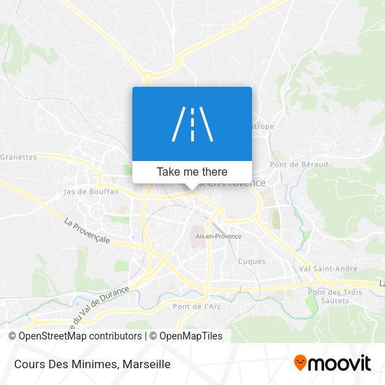 Cours Des Minimes map