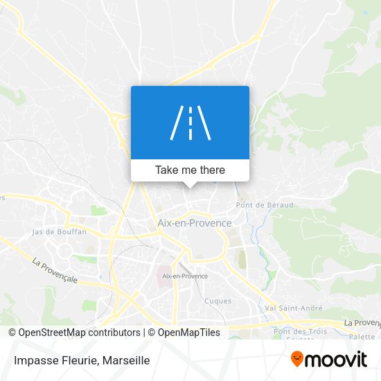 Impasse Fleurie map