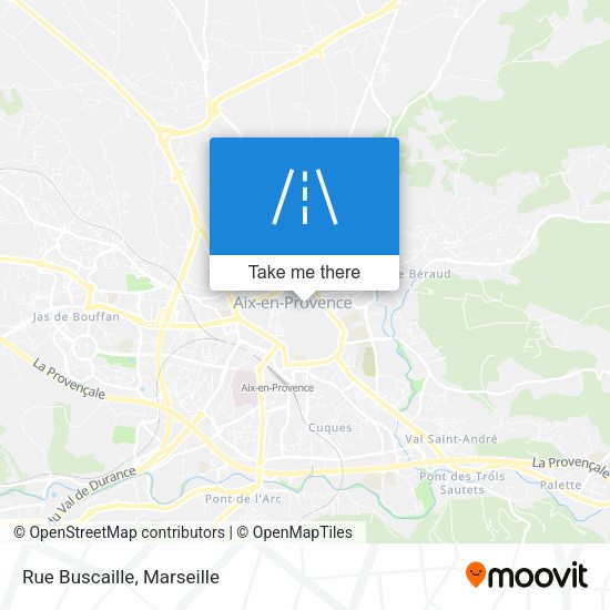 Rue Buscaille map