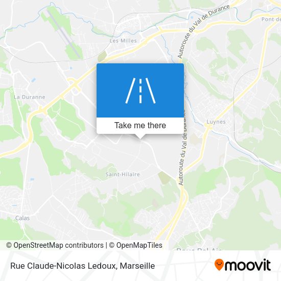 Rue Claude-Nicolas Ledoux map