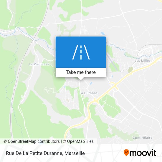 Rue De La Petite Duranne map