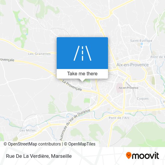Rue De La Verdière map