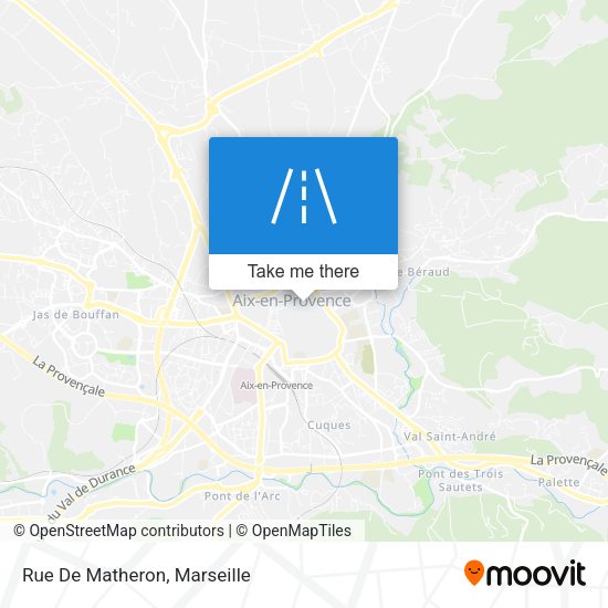 Rue De Matheron map