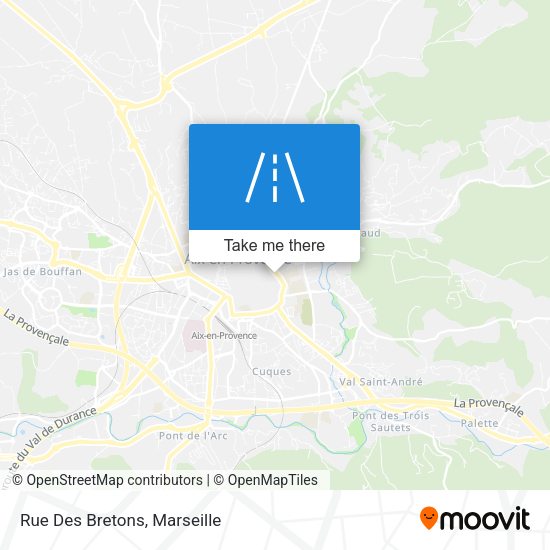 Rue Des Bretons map