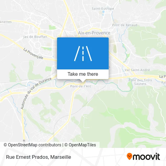 Rue Ernest Prados map