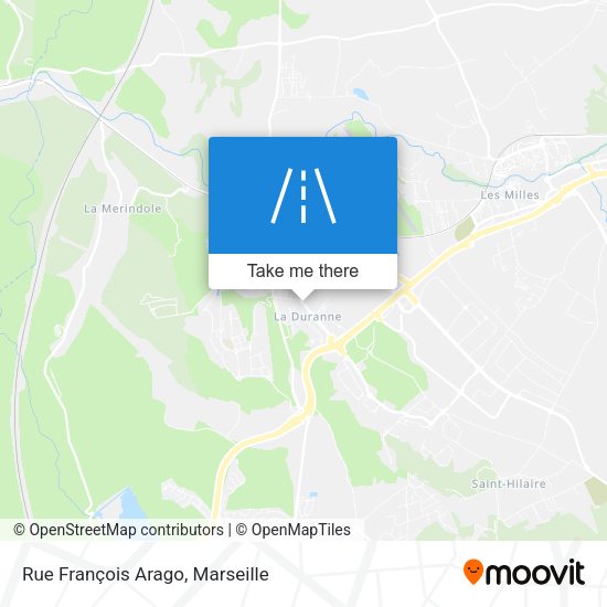 Rue François Arago map