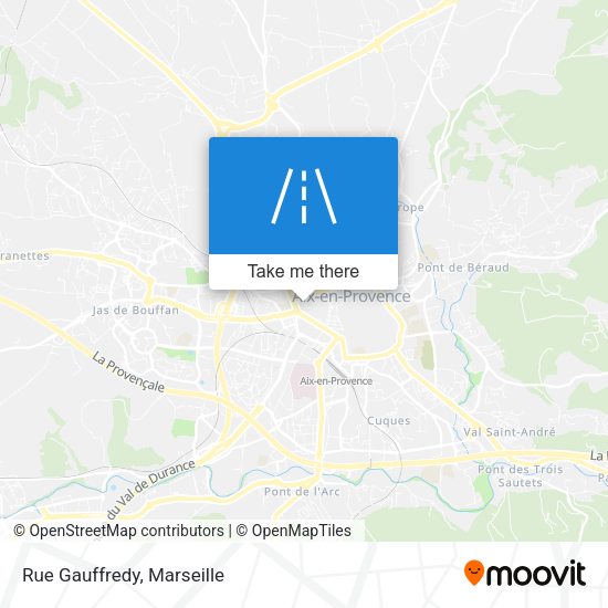 Rue Gauffredy map