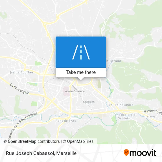 Rue Joseph Cabassol map