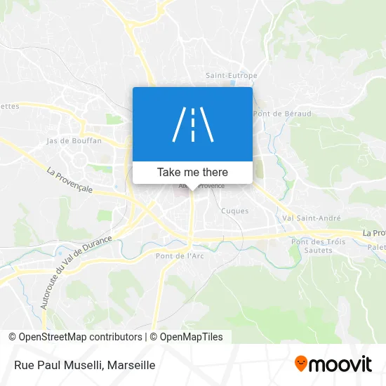 Rue Paul Muselli map